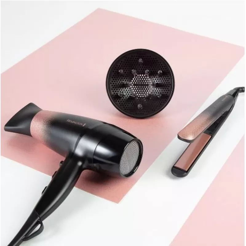 Asciugacapelli 2200e 3 temperature/2 velocità rosa Shimm