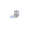 Serratura per porta Extralink ROUND LOCK FOR CABINETS, serratura rotonda per armadio, argento