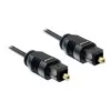 Cavo audio Toslink DeLOCK 82880 2 m nero
