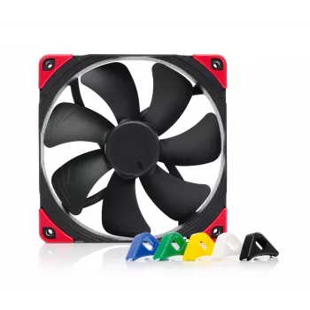 Ventola per case Noctua NF-A14 PWM chromax.Schwarz.swap 140 mm, 12V, 300–1500 RPM, PWM, 140,2 m³/h, 24,6 dB
