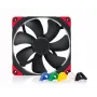 Ventola per case Noctua NF-A14 PWM chromax.Schwarz.swap 140 mm, 12V, 300–1500 RPM, PWM, 140,2 m³/h, 24,6 dB