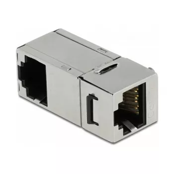 Modulo Keystone DeLOCK presa RJ45 su presa RJ45 Cat.6A 90° angolare