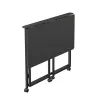 Tavolo pieghevole Maclean, nero, mobile, 100 x 50 cm, max. 50 kg MC-1250 B