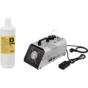 Macchina per nebbia EUROLITE NH-10 con 1L liquido per nebbia, generatore di nebbia portatile per eventi e palco
