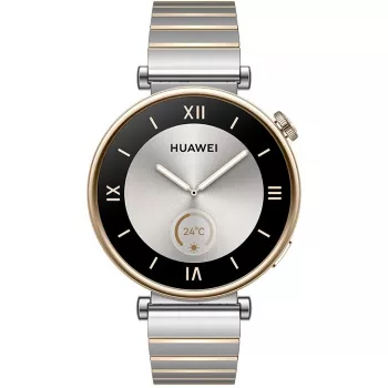 Huawei WATCH GT 4. Diagonale display: 3,35 cm (1.32), tecnologia display: AMOLED, risoluzione display: 466 x 466 pixel. Memoria flash: 32 GB. WLAN. GPS. Durata batteria/accumulatore