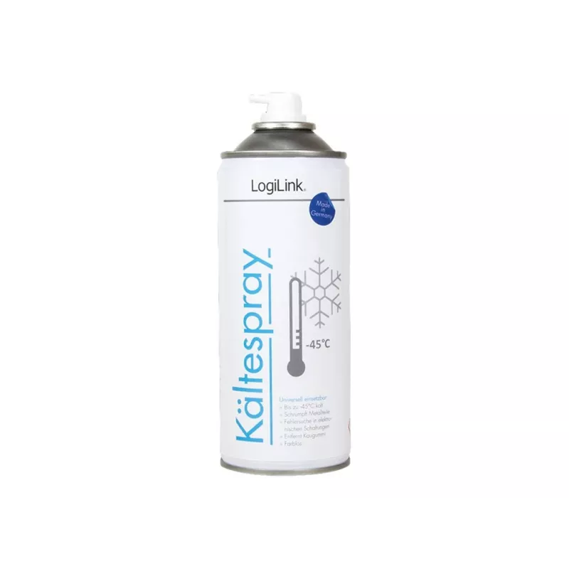 LogiLink RP0014 spray refrigerante per elettronica, 400 ml