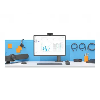 Bundle LOGITECH Tap Controller con filo con Kit Cat5e+AIS Intel Core i5-1350P 16GB 250GB+kit di montaggio per videoconferenze