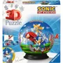 Puzzle 3D a sfera Ravensburger Sonic the Hedgehog, 72 pezzi, modello 11592