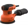 Black & Decker BEW210 Levigatrice orbitale 14000 giri/min nero, arancione