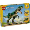 Giocattolo da costruzione LEGO Creator 3-in-1 kit T.Rex, 626 pezzi, 150 mm di altezza, età 9+