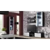 Cama set di due mensole 125cm SOHO bianco opaco
