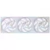 Set di ventole per case Jonsbo ZA-420W — 3×140 mm PWM ARGB, bianco