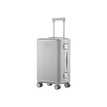 Valigia Xiaomi BHR9078GL telaio in alluminio guscio rigido argento 690 mm