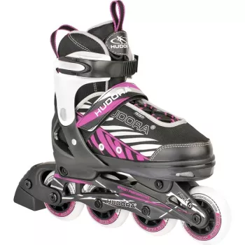 Pattini in linea HUDORA 28136 per bambini, bambine, misura regolabile (33–36)