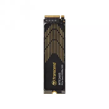 SSD M.2 interno Transcend MTE260S 1 TB – PCIe 5.0 NVMe, 14.000 MB/s in lettura, 9.800 MB/s in scrittura