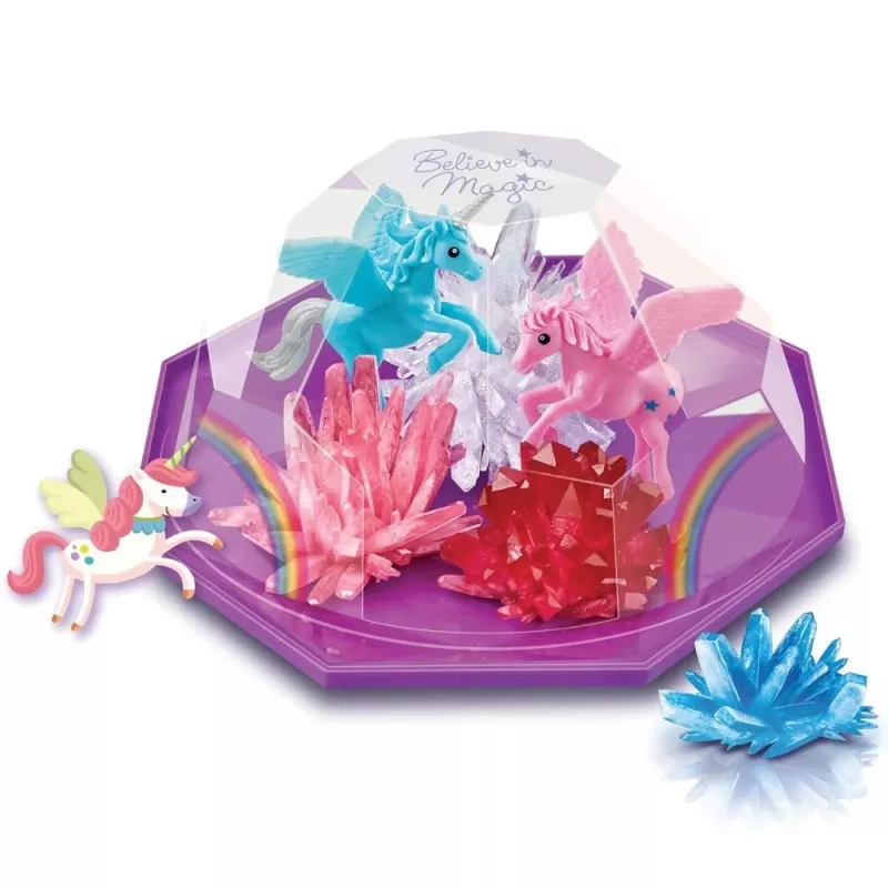 Set albero di cristallo 4M 4M-03928 — giocattolo scientifico geologico per bambini, rosa, da 8 anni