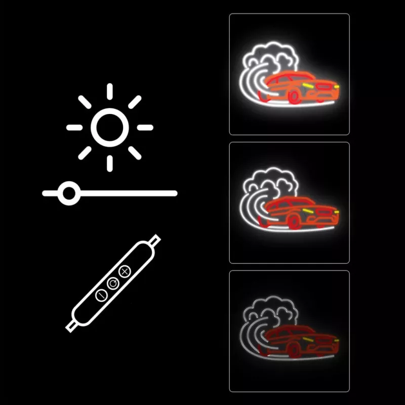 Luci neon per auto MANTA SNL96MT — illuminazione d'accento interna/esterna, modello SNL96MT