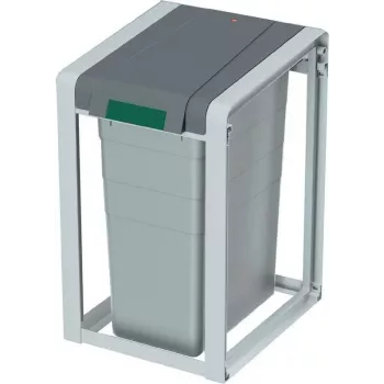 Contenitore per rifiuti Hailo ProfiLine Öko XL 0935-202 38 l, grigio
