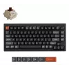 Tastiera meccanica Keychron V1 Ultra 8K — 75% QWERTY, Bluetooth, con filo, RGB, nero