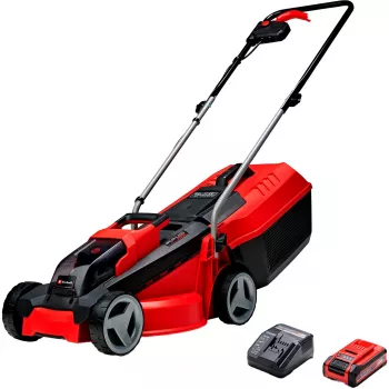 Tosaerba a spinta EINHELL GE-CM 18/30 Li — 18V, 3,0Ah, larghezza di taglio 30 cm, cesto di raccolta 25 L