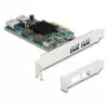 DeLOCK scheda PCI Express x4 2 x USB 5 Gbit/s Type-A 2 x USB interno