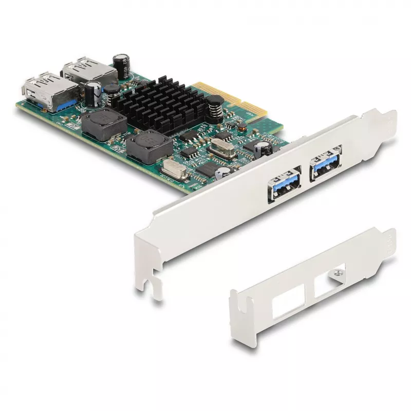 DeLOCK scheda PCI Express x4 2 x USB 5 Gbit/s Type-A 2 x USB interno