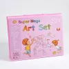 Set artistico Extralink 208 pezzi — set da pittura con pennelli, colori, pennarelli