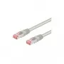 Wentronic Goobay cavo patch CAT 6, S/FTP (PiMF), grigio, 20 m - LSZH senza alogeni, rame (50893)