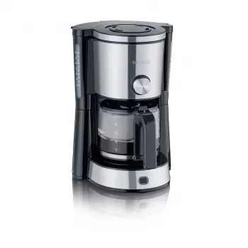 SEVERIN KA4825 caffettiera nero/acciaio inox
