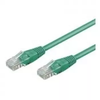 Cavo patch Wentronic Goobay CAT 5e, U/UTP, verde, 20 m - misto rame CCA (68363)