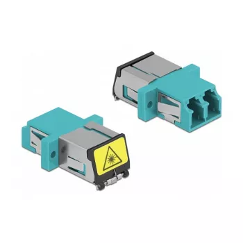 DeLOCK 86900 accoppiatore in fibra ottica LC duplex femmina-femmina multimode acqua