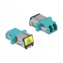 DeLOCK 86900 accoppiatore in fibra ottica LC duplex femmina-femmina multimode acqua