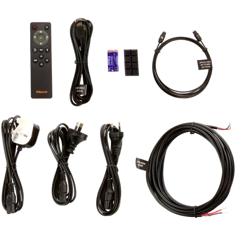 Diffusore da scaffale attivo KLIPSCH R-51PM — con filo e wireless, 120 W, nero/rame