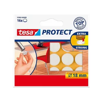 Proteggi-mobili Tesa 57892-00000-01 16 pezzi rotondi