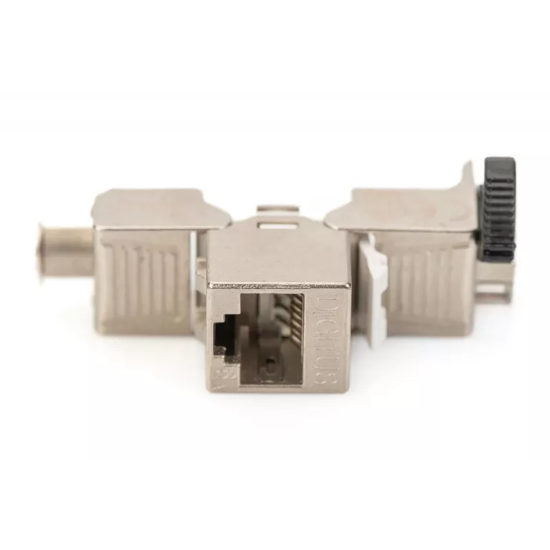 Digitus modulo keystone Cat. 6A schermato gestore cavi intelligente 8 pz.