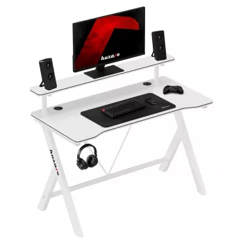 Scrivania gaming Huzaro Hero 1.9 bianca