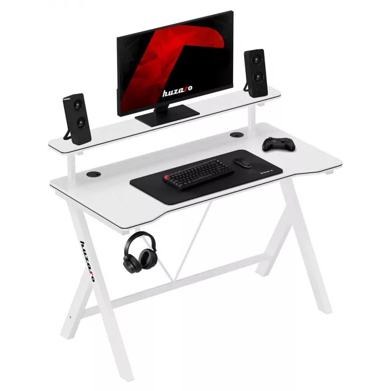 Scrivania gaming Huzaro Hero 1.9 bianca