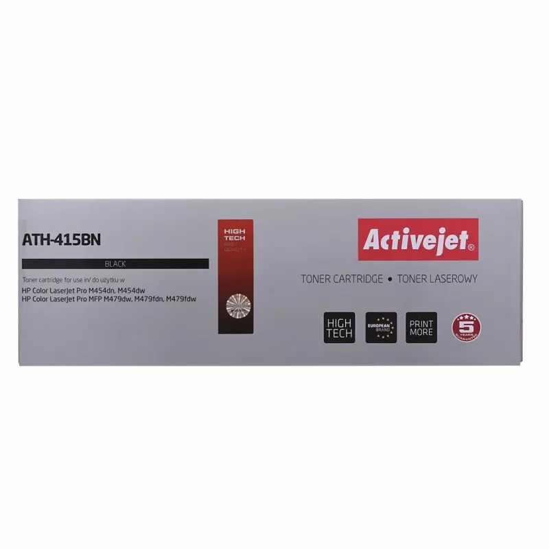 Activejet ATH-415BN cartuccia toner (sostitutivo per HP 415A W2030A; Supreme; 2.400 pagine; nero) con chip