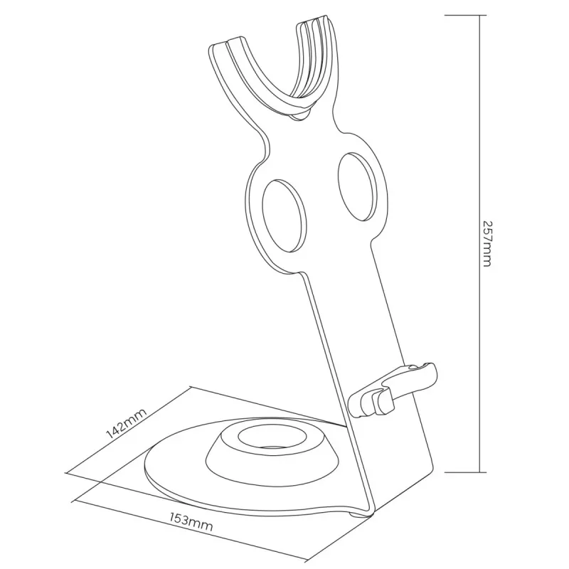 Supporto Maclean MC-973 per asciugacapelli Dyson Supersonic