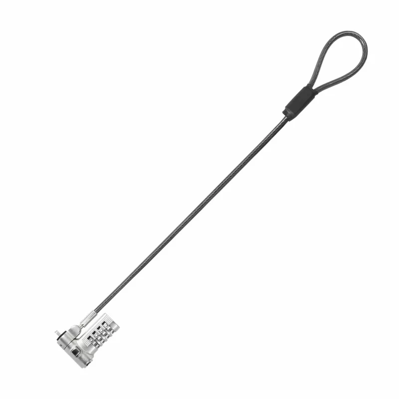 Lucchetto per cavo DICOTA D32050 argento 0,3 m con combinazione numerica