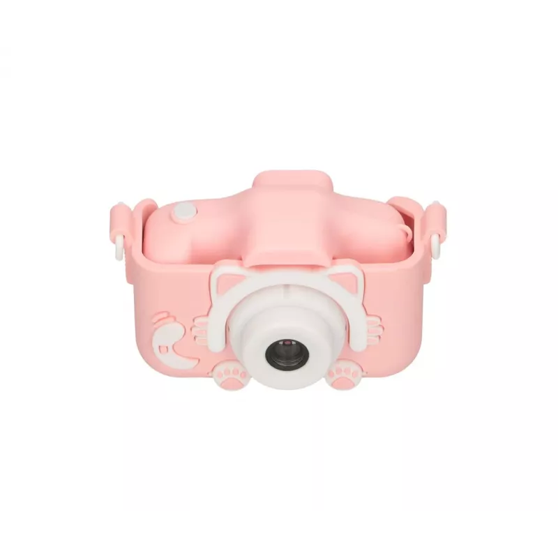 Fotocamera digitale per bambini Extralink H27 SINGLE PINK rosa bianca 3 anni