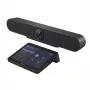 Logitech Rally Bar + Tap Cat5E Graphite bundle per Microsoft Teams Rooms - kit per videoconferenze (barra video, controller touch)