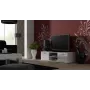Cama supporto TV SOHO 140 bianco/bianco lucido