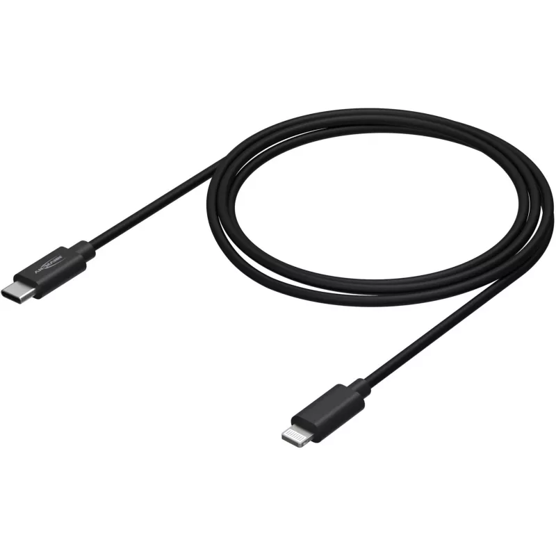 Cavo per cellulare Ansmann 1700-0106 nero USB C Lightning 0,12 m