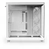 Case PC NZXT H9 Flow RGB midi tower bianco