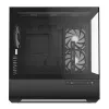 Sharkoon MK6 RGB Micro-ATX case per PC, nero, vetro temprato