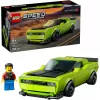 Auto giocattolo da costruzione LEGO Speed Champions Dodge Challenger SRT Hellcat 77237 — 390 pezzi, 1 minifigure, età consigliata 9+