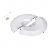Termoconvettore in ceramica elettrico NOVEEN PTC3000, 2000 W (1200 W min), display LED, timer, telecomando, oscillazione, bianco