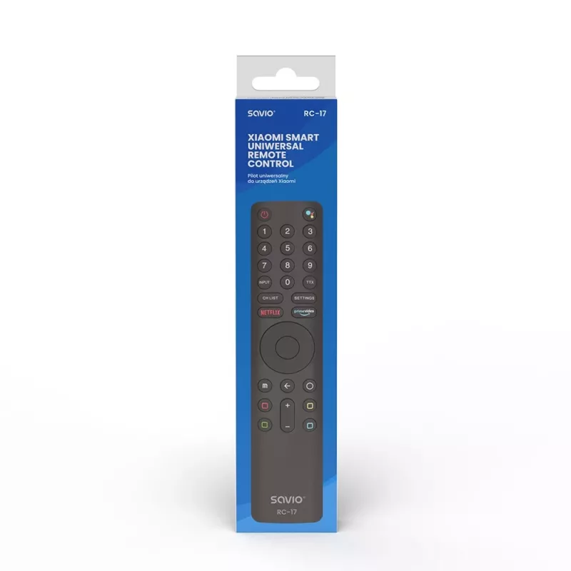 Telecomando universale / di ricambio SAVIO RC-17 per Xiaomi Smart TV