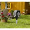 Tromba con supporto a pavimento Gardena RollUp Automatic nero grigio